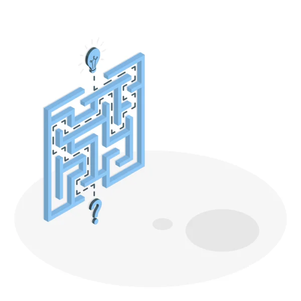 IT-Störungsbehebung Illustration